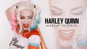 harley quinn halloween makeup tutorial