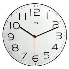 Buy Leni Classic Wall Clock White