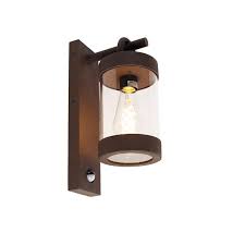 outdoor wall lamp rust brown ip44