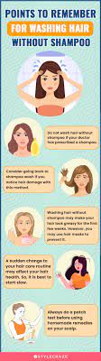 how to wash hair without shoo 9