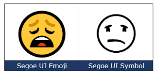 weary distraught face emoji in word