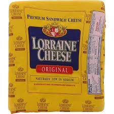 lorraine swiss cheese sliced lunch