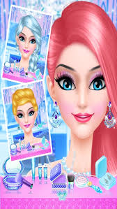 ice princess makeup salon dress up
