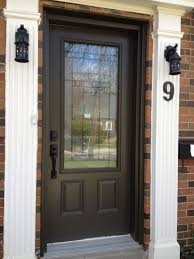 Exterior Steel Doors With Glass Entry