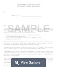 It can be written when someone has made a mistake, has failed to perform a duty or is not able to fulfil example letter of apology: Free Harassment Cease Desist Letter Pdf Word Sample Formswift