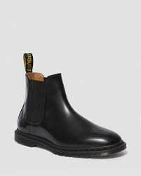 Williams created his first elastic sided men's boots. Graeme Ii Men S Smooth Leather Chelsea Boots Dr Martens Official
