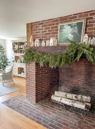 Fireplace Holiday Mantle Rooms For