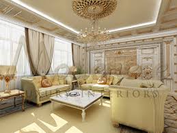 luxurious style of clical villa design
