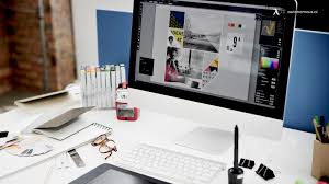 Graphic designer desk in top view free vector 5 years ago. 8 Creative Tips For Ultimate Graphic Design Workspace