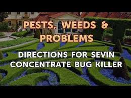 sevin concentrate bug