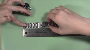 Take the measurement you got from measuring the band length and the measurement you got from measuring the watch case and add them. How To Measure A Watch Band Overview Youtube