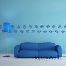Flower Wall Stickers Damask Wall Decals