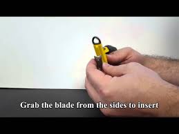 how to replace blade you