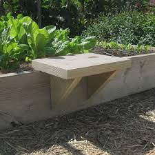 Diy Raised Bed Seat Finegardening