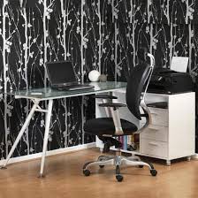 August Clear Glass Top Laptop Desk With