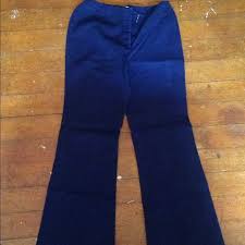 Chicos Navy Dress Pants Size 0 5