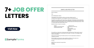 sle job offer letters in ms word