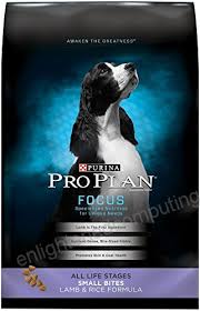 Purina Pro Plan Focus Small Bites Lamb Rice Formula Dry Dog