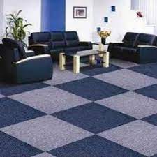 semi glossy nylon floor carpet tiles
