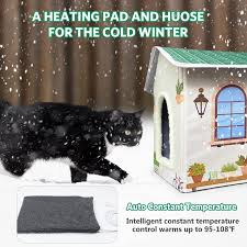 paigtek heated cat houses for indoor