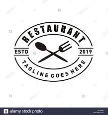 Restaurant Logo Design Or Chef Icon For Food And Drink Brand