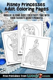 You, your child, or any child in your life, will love to fill the pages of this princess merida coloring page with bright colors. Disney Princesses Adult Coloring Pages Woo Jr Kids Activities