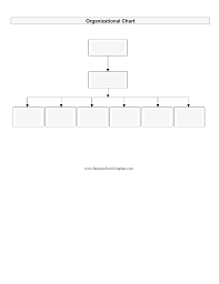 Blank Hierarchy Chart New Organizational Chart Template