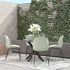 Aria Resin Outdoor Dining Chairs 4 Pack
