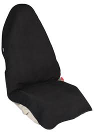 Black Waterproof Towel Car Bucket Seat