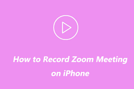 how to record zoom meeting on iphone