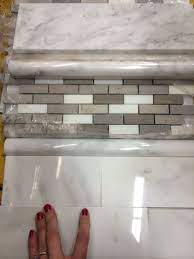 Get free shipping on qualified bathroom tile backsplashes or buy online pick up in store today in the flooring department. Home Depot Backsplash Tiles Arctic Storm Mosaic Home Depot Backsplash Home Depot Kitchen Kitchen Backsplash Pictures
