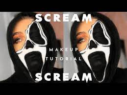 scream halloween makeup tutorial