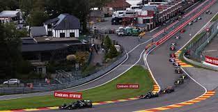 Although spa is closer it involves more transfers and there isn't a shuttle bus to the circuit. Bizarre Footage Spa Francorchamps Turned Into A Swirling River