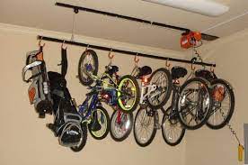 A bicycle can only add the problem as they're not the easiest object to store. 30 Bike Hoists Ideas Hoist Bike Storage Bike