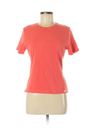 Details About Faconnable Women Pink Short Sleeve T Shirt M