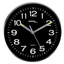 Wall Clock Technoline Ws8007 Black