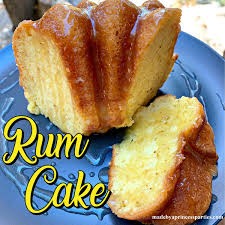 old fashioned rum cake recipe made by