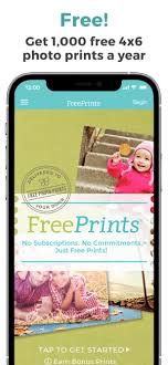 freeprints print photos on the app