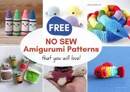 31 free no sew amigurumi patterns that