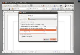 File Format Libreoffice Export Compatibility With Doc Ask Ubuntu