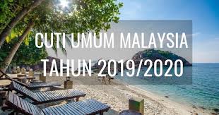 Ianya akan memudahkan anda dalam membuat perancangan urusan dengan lebih mudah bersama keluarga. Kalendar Cuti Umum Malaysia 2019 2020 24 Cuti Panjang Hujung Minggu