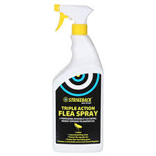 triple action household flea spray