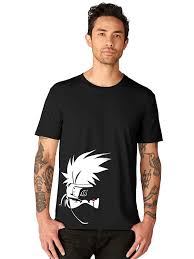 Buy bluehaaat Slim Fit Glow in Dark Naruto Anime Graphic Printed Half  Sleeve Cotton T Shirts for Men at Amazon.in