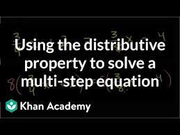 Multi Step Equation Khan Academy