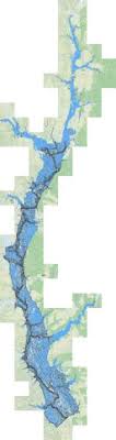 Walter F George Reservoir Fishing Map Us_mm_ga_00324814