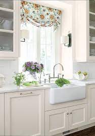 A wide variety of kitchen window curtains options are available to you, such as material, use, and feature. Kitchen Sconces 8 Ways To Dress Up The Kitchen Window Without Using A Curtain Farmhouse Kitchen Curtains Kitchen Inspirations White Kitchen Design