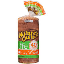 life 40 calorie honey wheat bread 16 oz