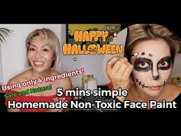 how to make non toxic face paint for