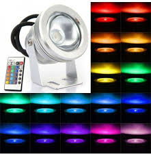 10w Rgb Color Changing Waterproof