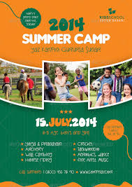 Summer Camp Brochure Template Summer Camp Flyer Templates Free